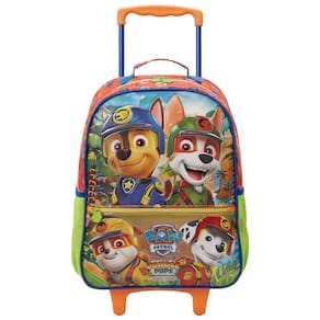 Mochila com Rodas 40cm 16 Patrulha Canina Jungle Pups Xeryus 13450