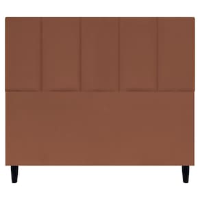 Cabeceira Decorativa Classic Para Cama De Casal 140 Cm Suede Terracota Suede