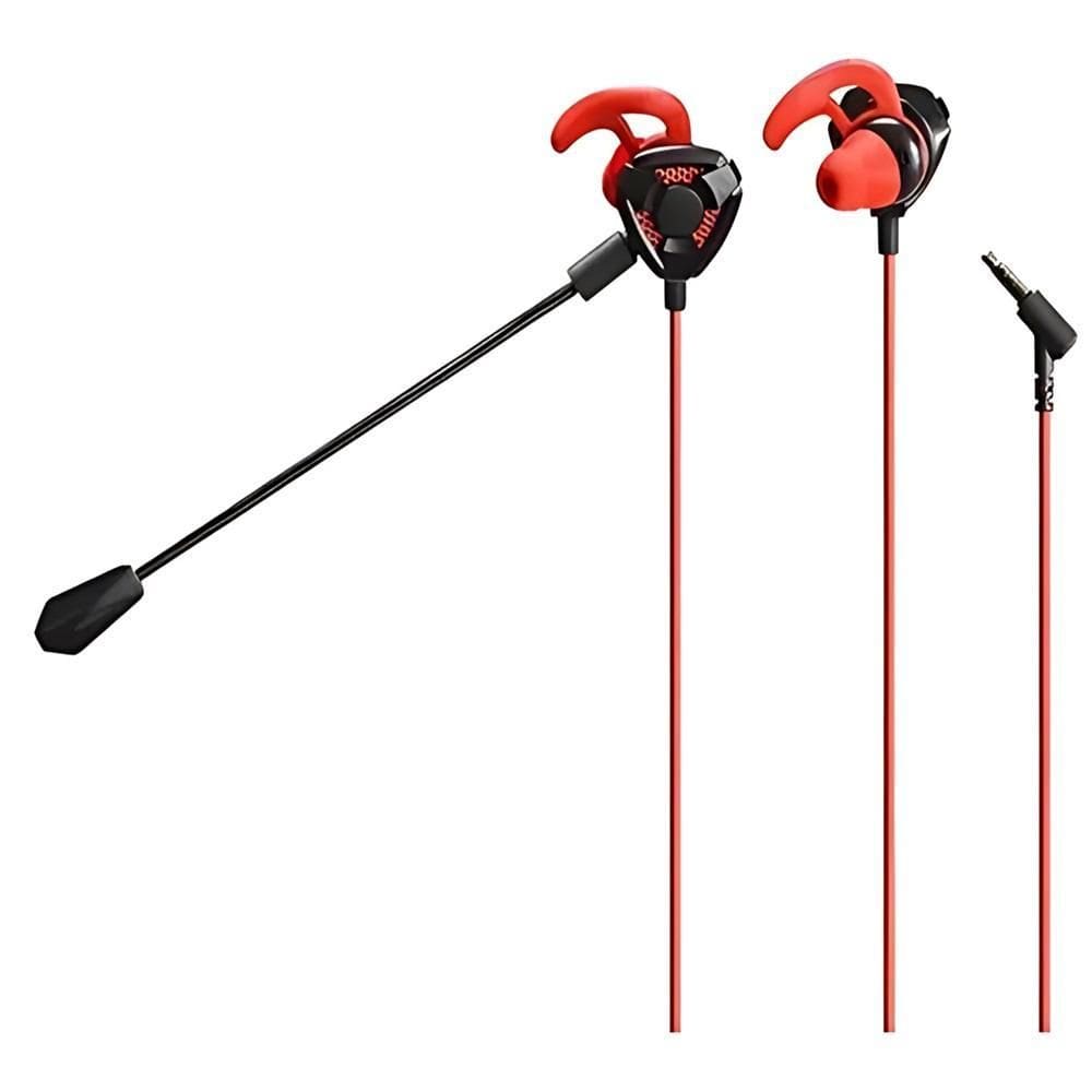 Fone De Ouvido Gamer Para Jogos Com 2 Microfone Som Surround