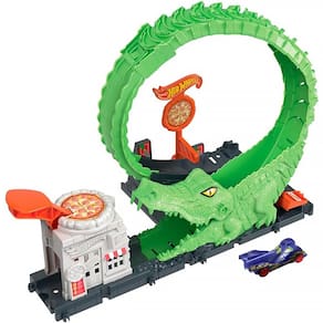 Pista Hot Wheels City Looping de Ataque do Crocodilo HKX39 - Mattel