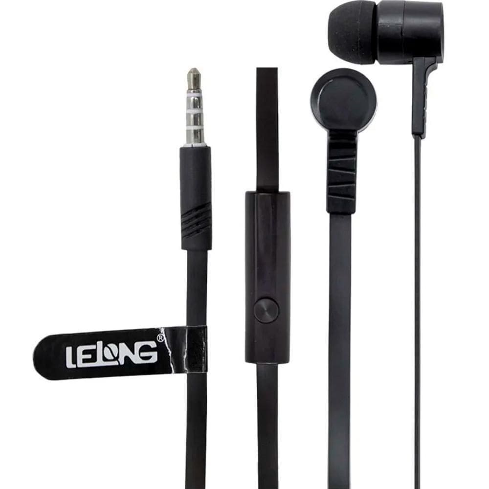 Fone De Ouvido Com Microfone X-Bass Anti Ruidos Chamadas