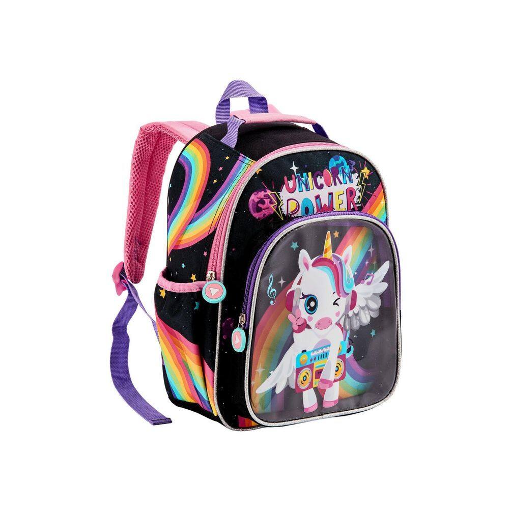 Mochila De Costas Escolar Unicórnio Grande