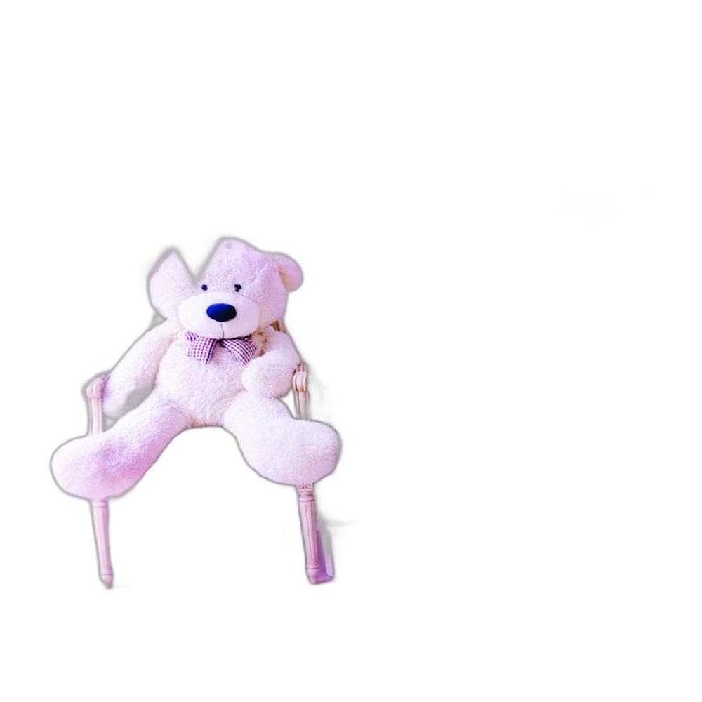 Fundo Fotográfico Em Tecido Urso Love 2,60X1,50