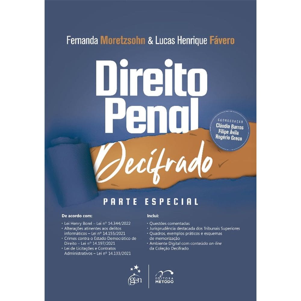 Direito Penal Decifrado: Parte Especial