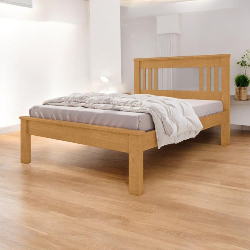 Cama Casal Aconchegante Violeta Naturalle E Off White
