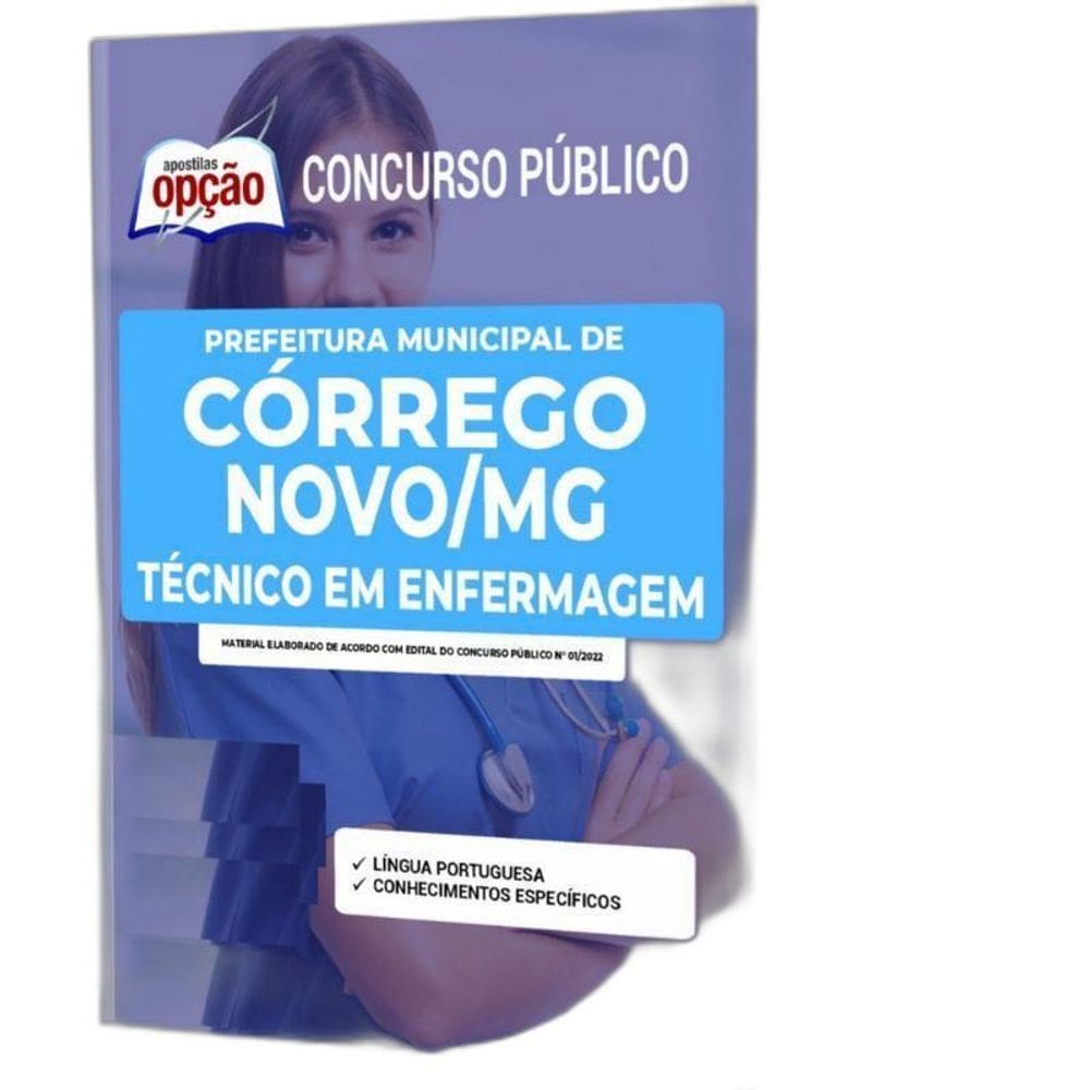 Apostila Concurso Córrego Novo Mg - Técnico De Enfermagem