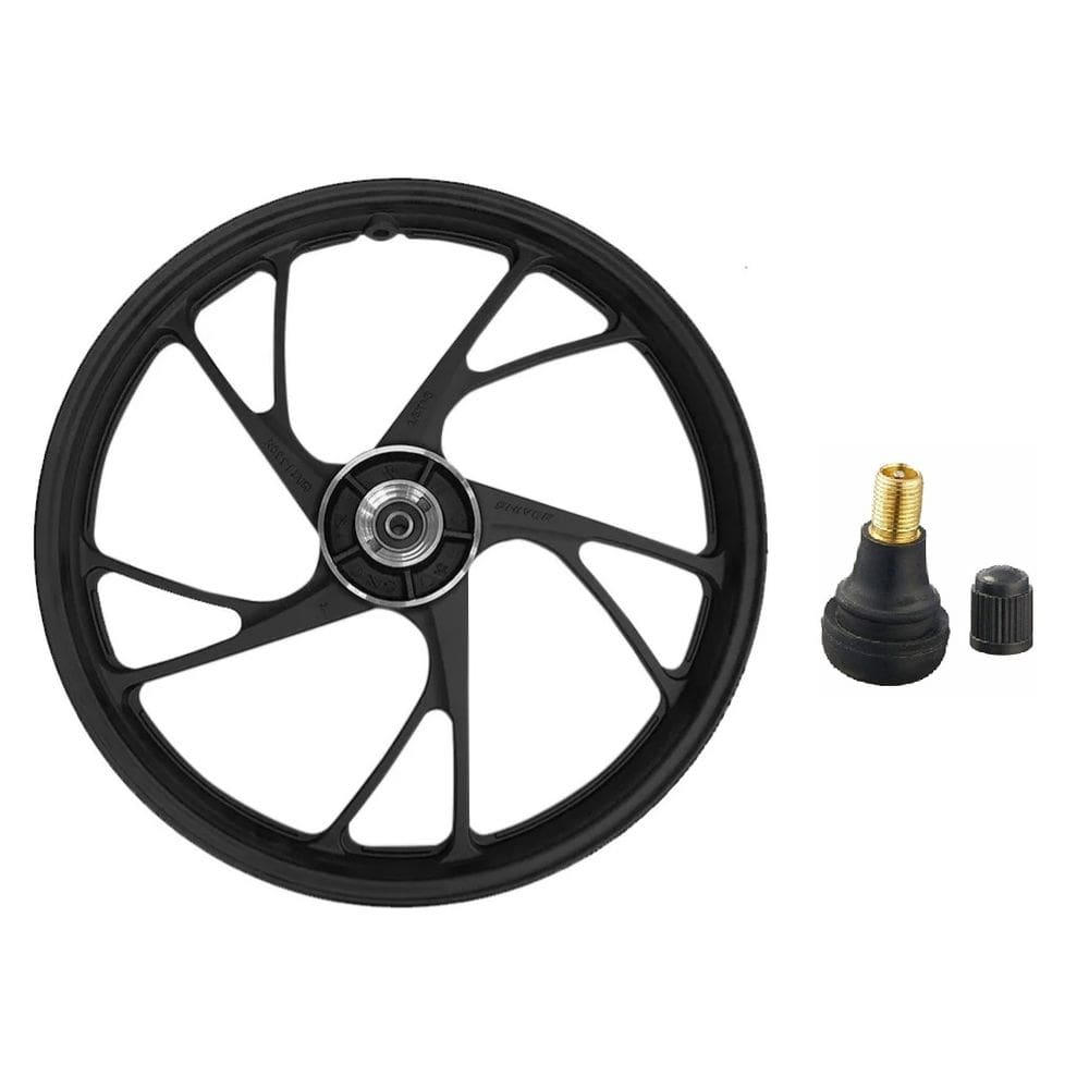 Roda Dianteira Titan Start Fan 160 2016 Ate 2024 Pe De Galinha Shiver Preto Freio Disco + Bico