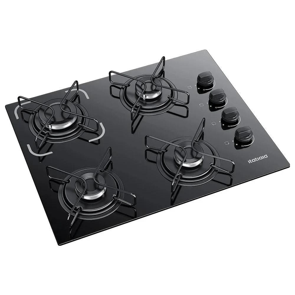 Fogão Cooktop 4 Bocas Com Acendimento Automático Essencial Itatiaia