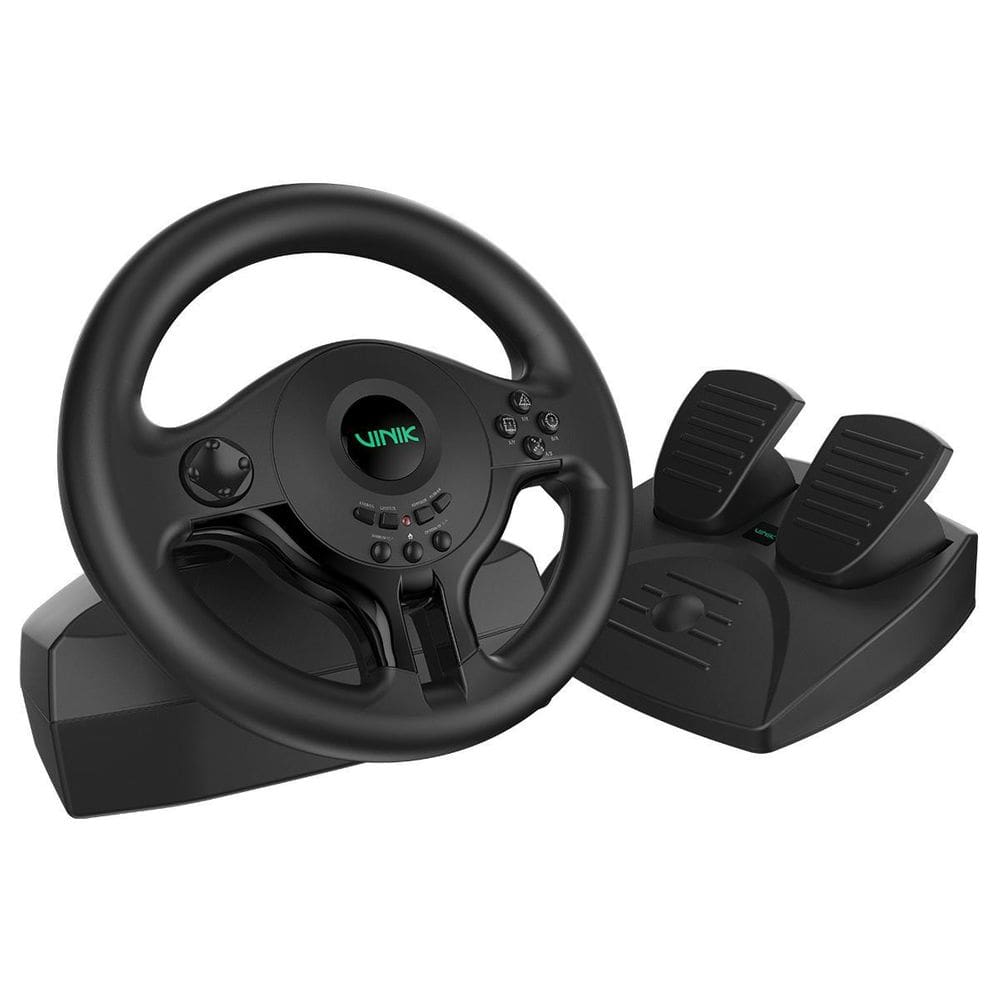 Volante Gamer Com Pedal Gw180 Vinik Pc / Ps4 / Xbox / Switch