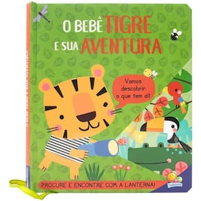 Lanterna Divertida O Bebê Tigre E Sua Aventura