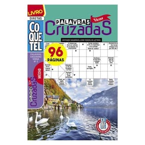 Livro Coquetel Palavras Cruzadas Viena 1