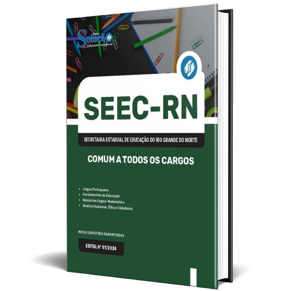 Apostila Seec Rn 2025 - Comum A Todos Os Cargos