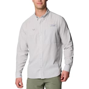 Camisa Manga Longa P de Botão Columbia PFG Solar Breeze