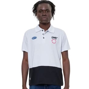 Camisa Polo Masculina Onbongo Piquet Staff Branca ON285 Branco