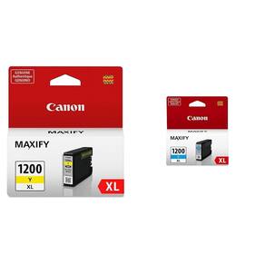 Tanque de tinta Canon PGI-1200XL amarelo compatível com MB2120, MB272