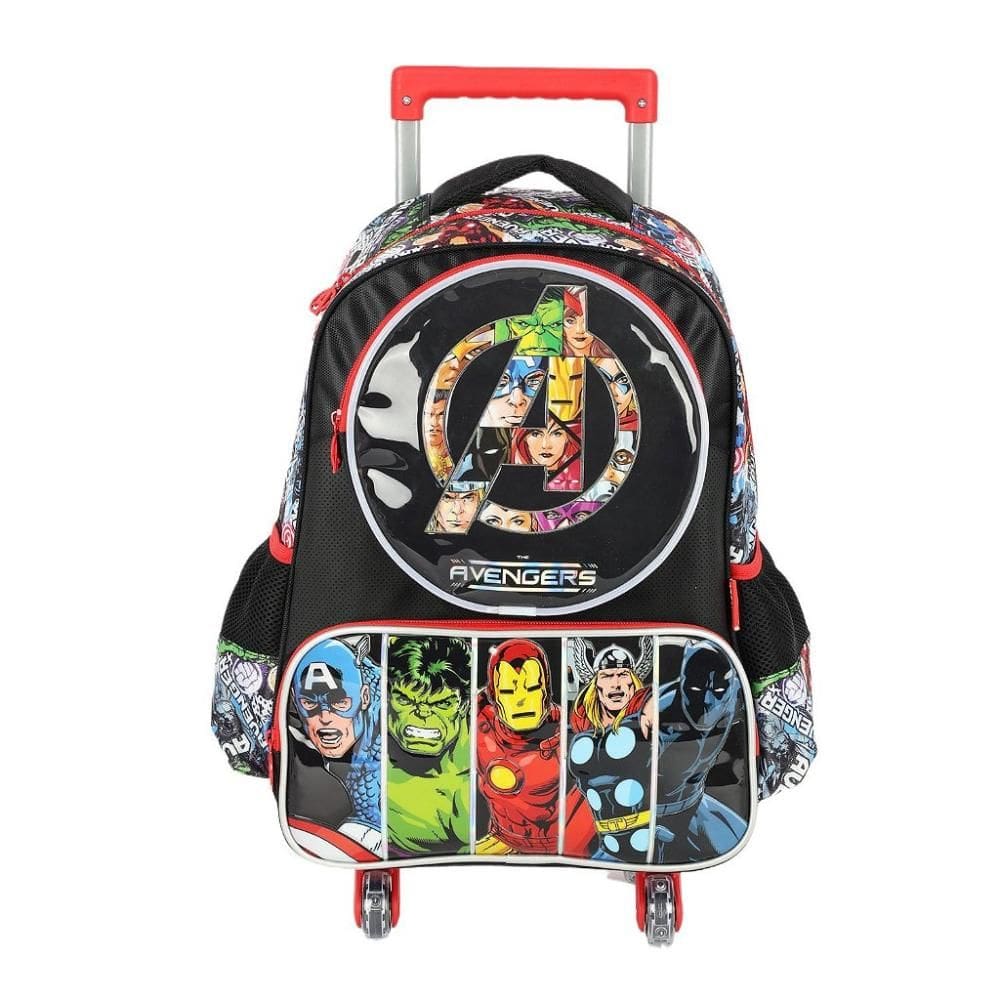 Mochila de Rodinhas Sem alça Luxcel Avengers Colorida