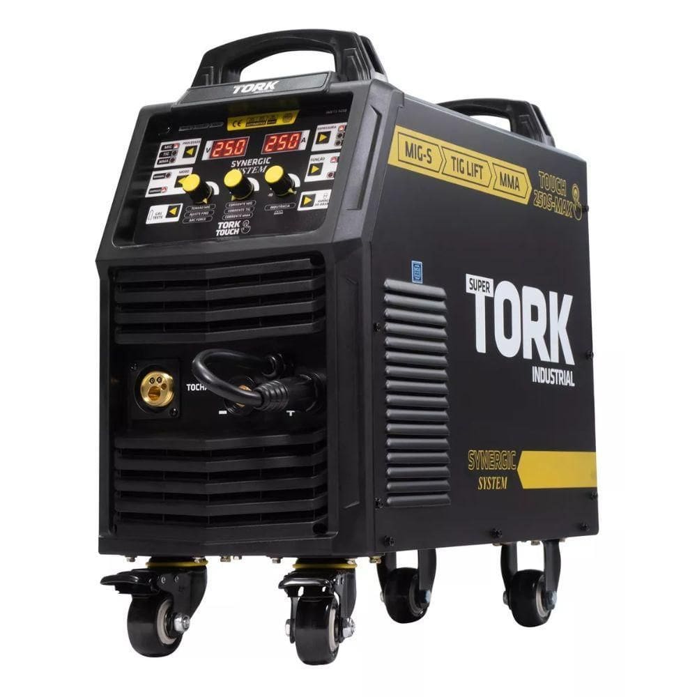 Inversor De Solda Super Tork + 4 Esquadro + Mascara De Solda