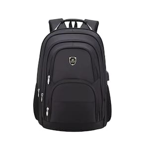 Mochila Preta Unisex Motoqueiro Grande Notebook 811-23