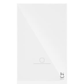 Interruptor Inteligente 1 Tecla Conexão Zigbee Compatível com Assistente de voz, IOS e Android Branco - Geonav