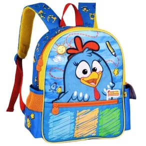 Mochila Escolar Galinha Pintadinha Costa Alças M Infantil