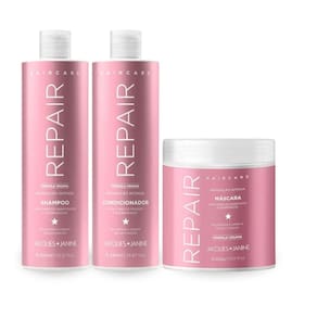 Kit Shampoo + Condicionador + Máscara Linha Repair Jacques