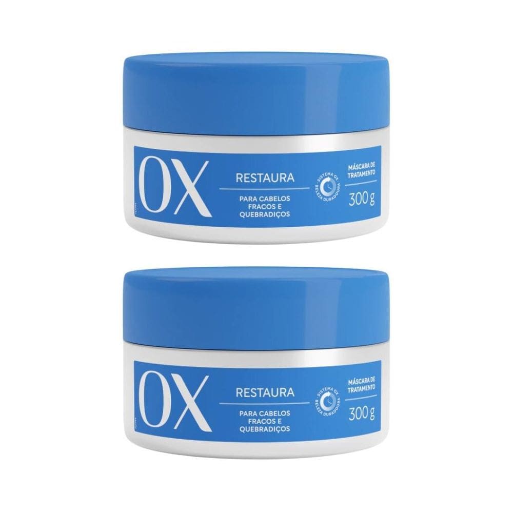 Mascara Ox 300G Restauraçao - Kit Com 2Un