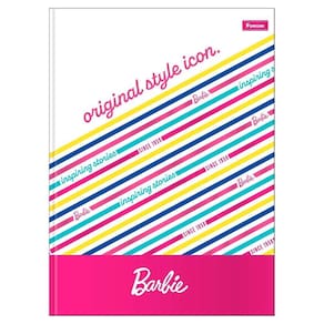 Caderno Brochura 160Fls Barbie Teen Style Foroni