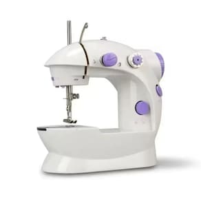 Máquina De Costura Portátil Compacta Com Led E Pedal, Bivolt