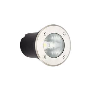 Balizador de Embutir Solo Redondo IP66 Led 7W Verde Bivolt