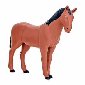 Figura de Vinil - New Farm Max - Cavalo Marrom - Adijomar