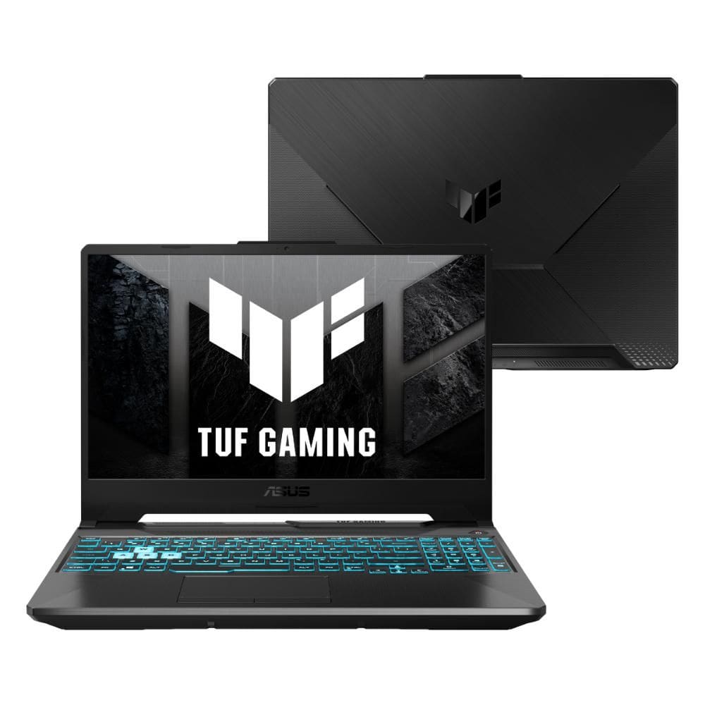 Notebook ASUS TUF Gaming A15 FA506NFR RTX 2050 AMD Ryzen 7 7435HS 16Gb Ram 512Gb SSD Windows 11 Home Tela 144Hz 15,6" FHD Black - HN060W