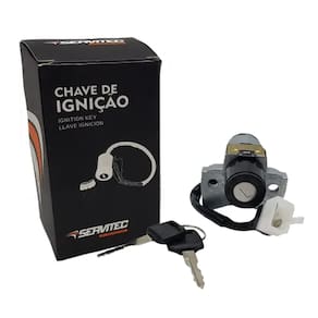 Chave de Ignição Cg Titan Fan 160 2016 2017 2 Fios Servitec