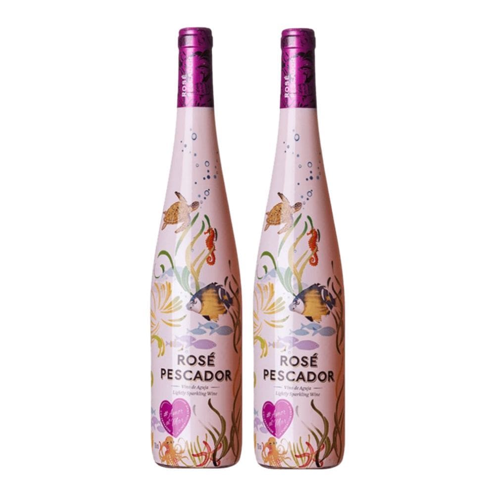 Kit 2 Vinhos Pescador Rosé Espanha 750ml