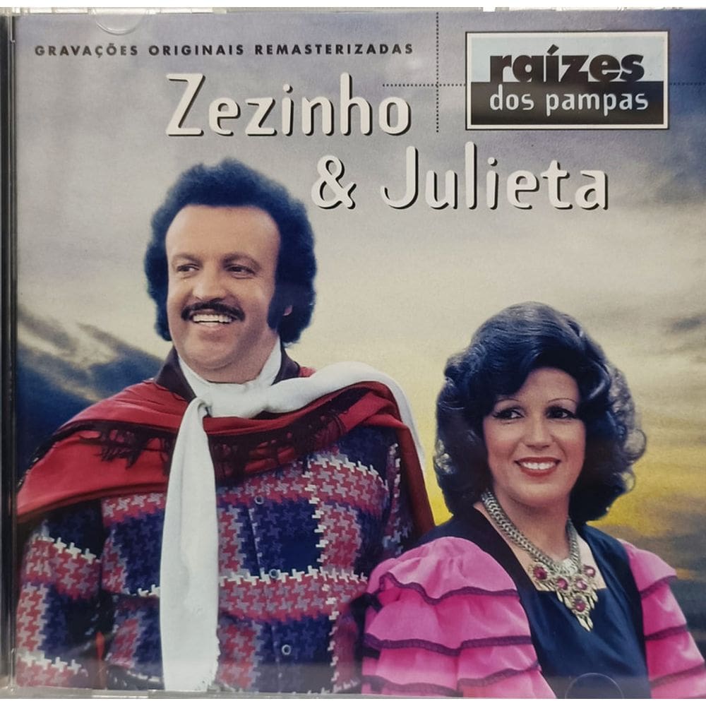 CD Zezinho & Julieta - Raízes Dos Pampas CD Lacrado