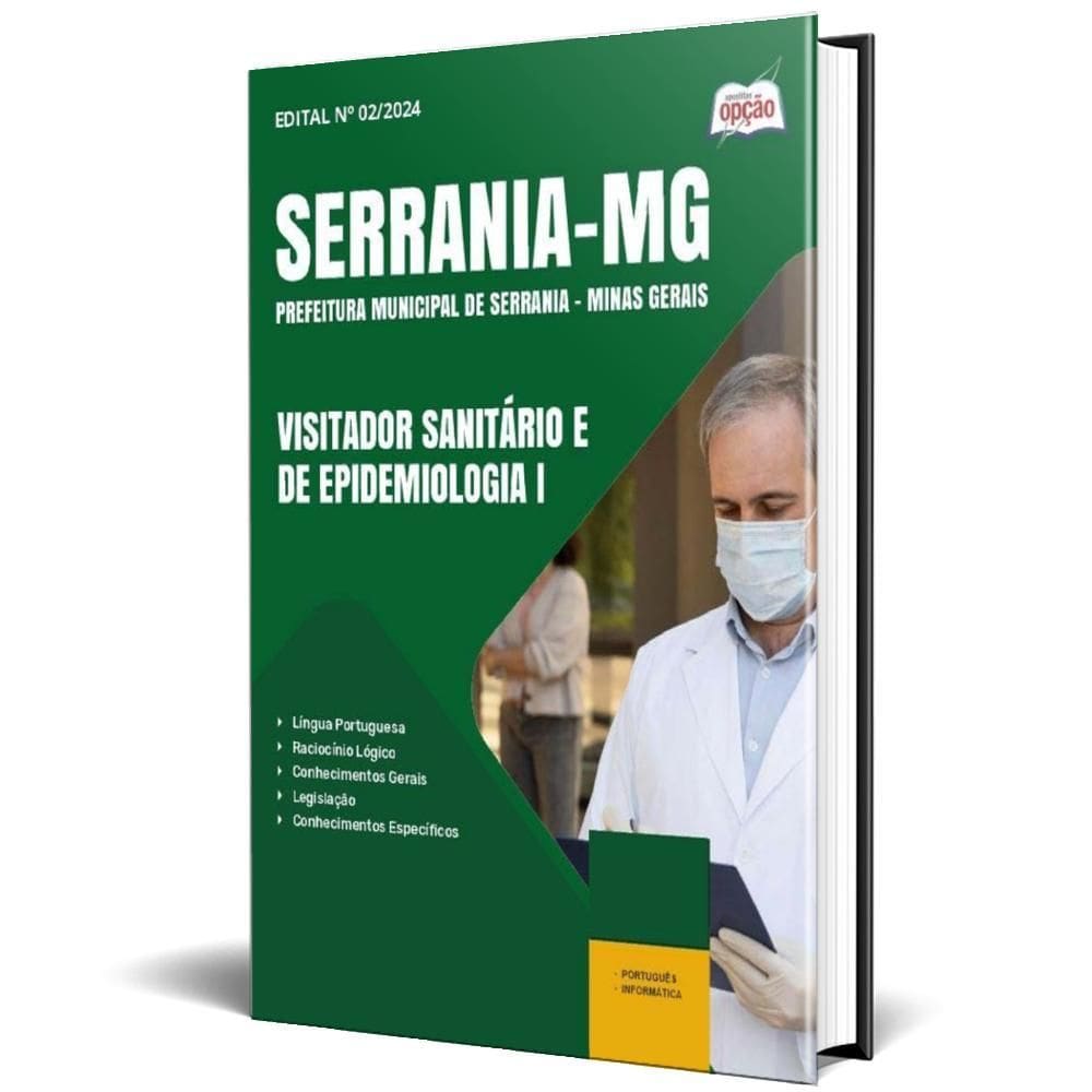 Apostila Prefeitura Serrania Mg 2024 Visitador Sanitário E