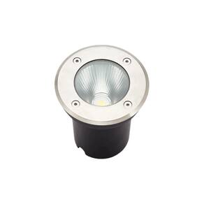 Balizador de Embutir Solo Redondo IP66 Led 3W Verde Bivolt