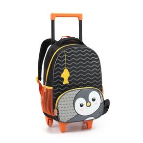 Mochila Infantil De Rodinhas Zoop Pinguim, Diversão Gelada Para O Dia A Dia!