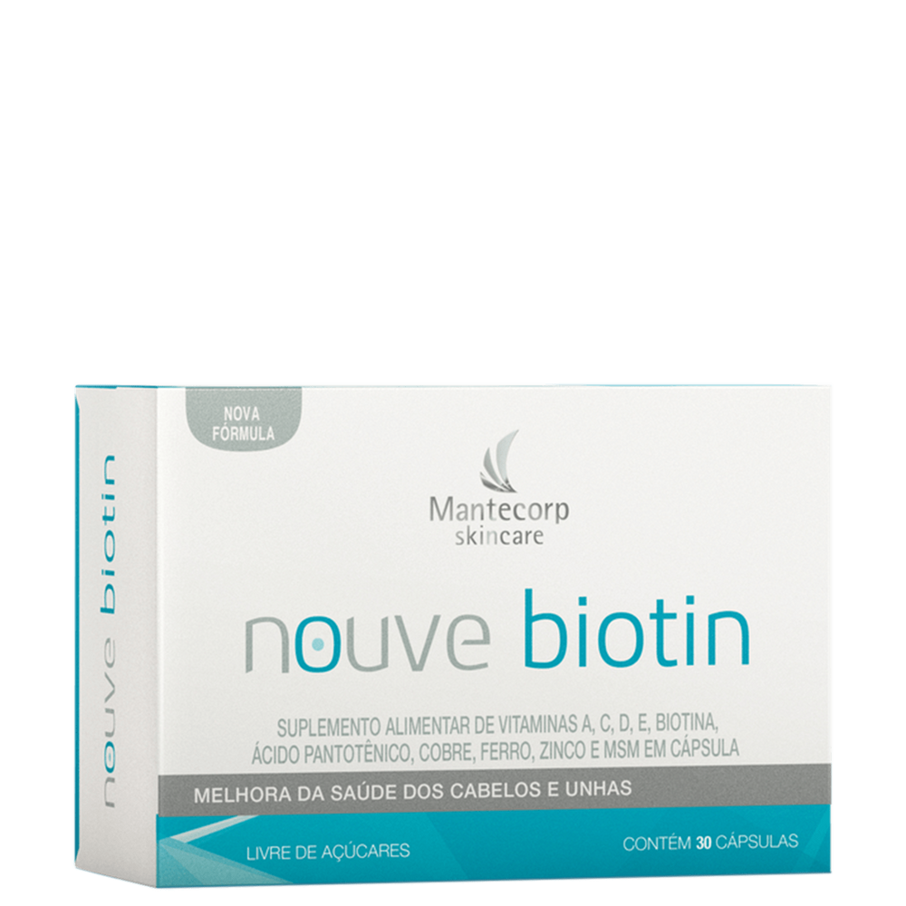 Mantecorp Nouve Biotin - Suplemento Alimentar (30 Cápsulas)