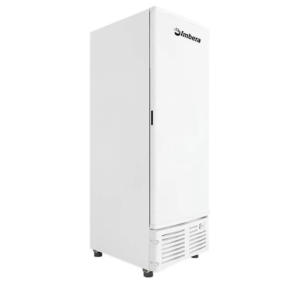 Freezer Vertical Imbera 561 Litros Tripla Ação Porta Cega Branca EVZ21 - 127V