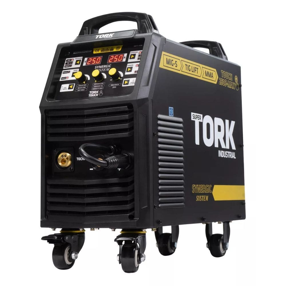 Inversor De Solda Super Tork + 4 Esquadro + Mascara De Solda