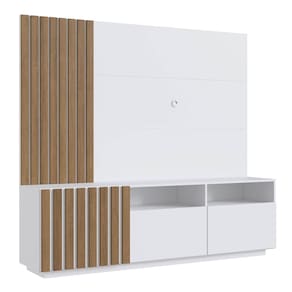 Rack e Painel Para TV 65 Polegadas 180cm Branco Mell PRODDY