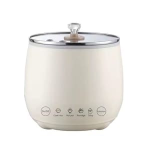 Panela Elétrica De Arroz Caldos Legumes Cerâmica Antiaderente 1,8L 110V