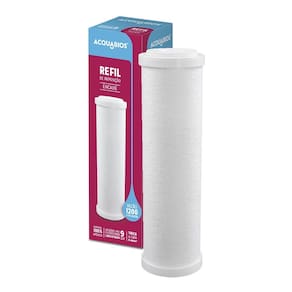 Refil Filtro Pp Liso 25 Micra 9.3/4 25Cm Encaixe Acquabios
