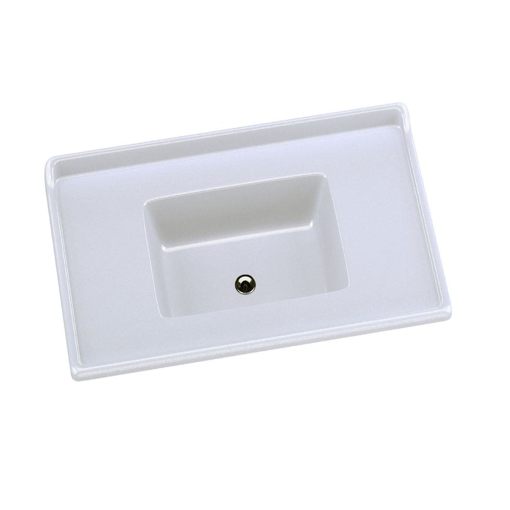 Pia Sintética Para Cozinha 85x50 cm Gelo