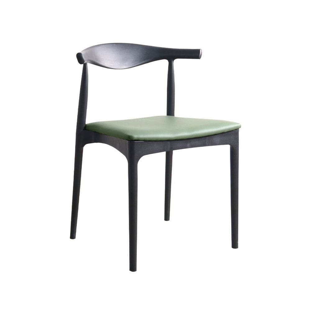 Cadeira para Sala de Jantar Cora Preto/Verde