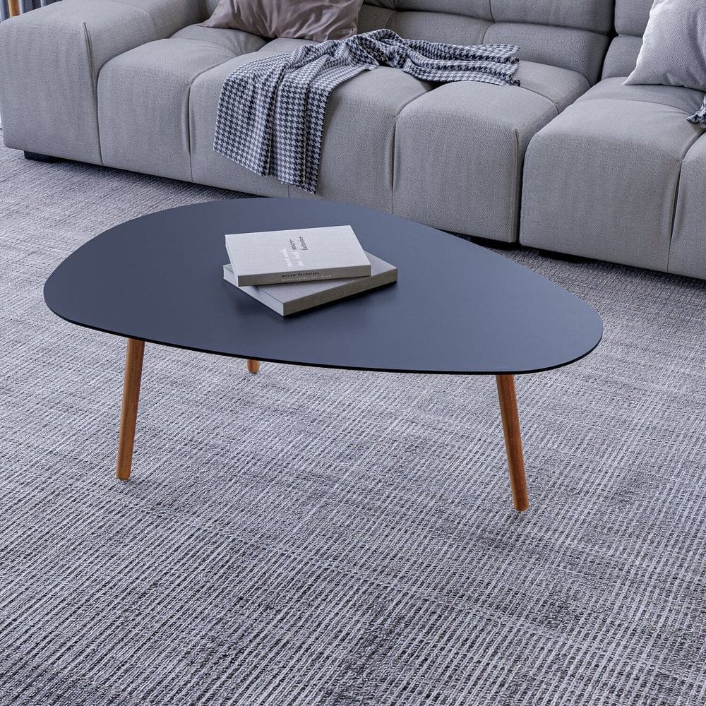 Mesa de Centro Vesta Organica 35cm X 90cm X 60cm Preto