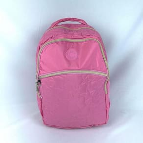 Mochila Escolar Feminina Casual Reforçada Estrela rosa