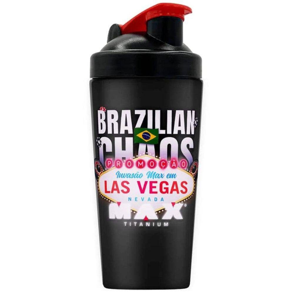 Coqueteleira Invasão Las Vegas (600ml)  - Max Titanium
