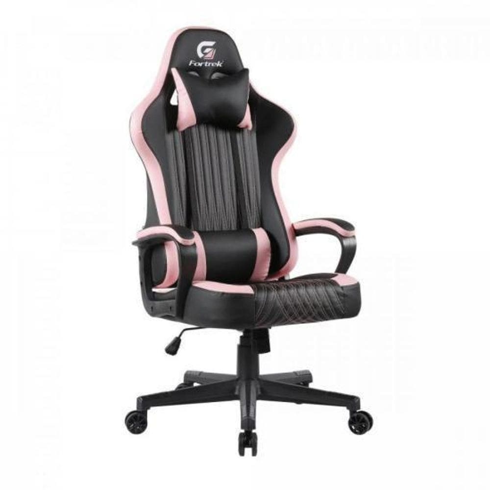 Cadeira Gamer Vickers Preta/Rosa Fortrek