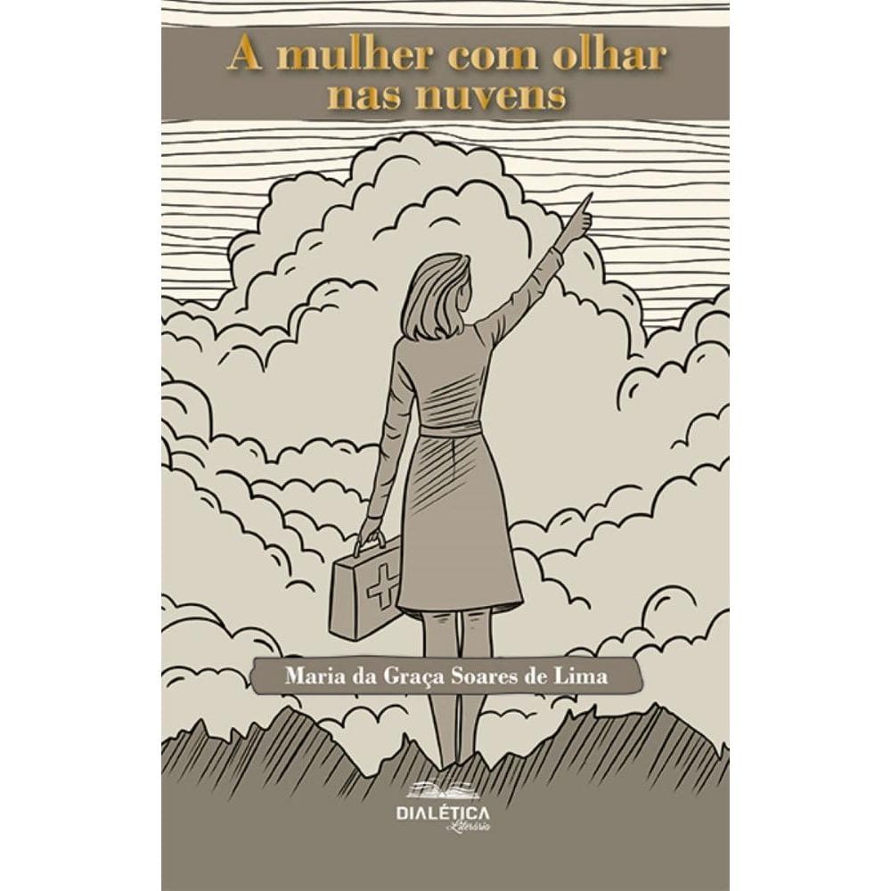 A mulher com olhar nas nuvens